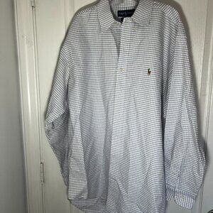 NWOT Ralph Lauren Yarmouth 100% Cotton Shirt